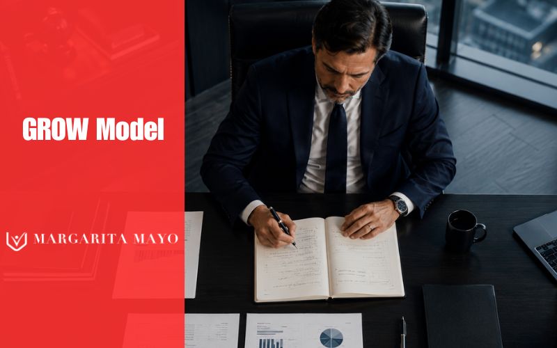 Coaching en trasición ejecutiva Grow Model, Margaritamayo