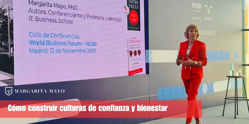 Cómo construir culturas de confianza y bienestar, Margaritamayo