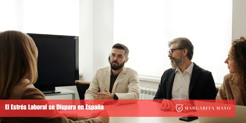 El estress laboral se dispara en España, Margarita Mayo