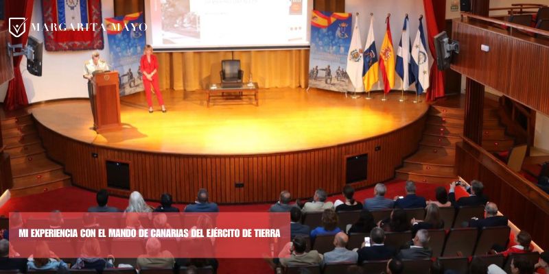 Mi experiencia en el mando de canarias del ejército de tierra, Margarita Mayo