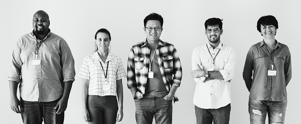 Equipo de trabajo multicultural
